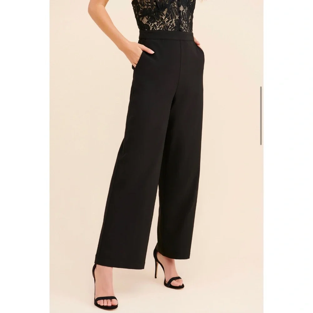 J.O.A. Lace Jumpsuit - Picture 4 of 7